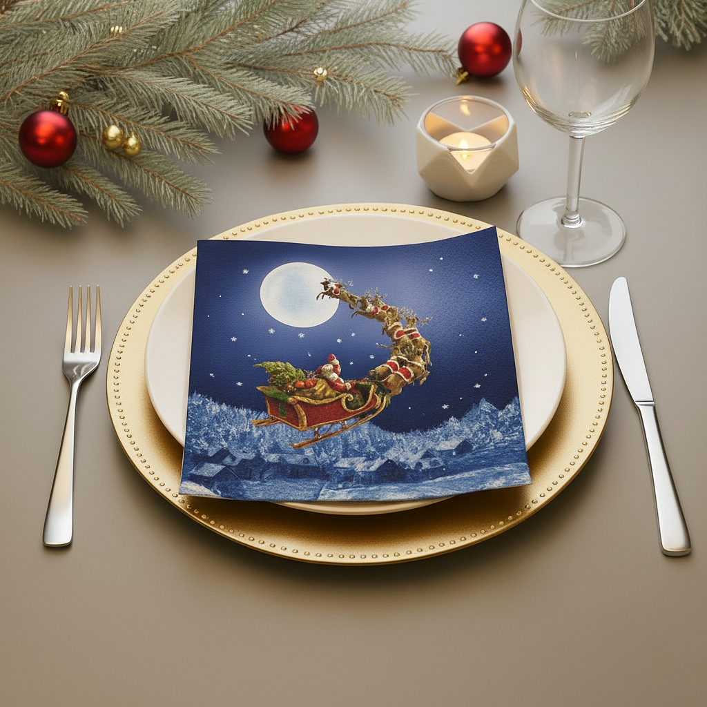 20-pk Servietter Juleslede