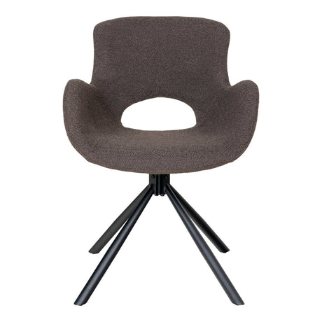 2-pk Amorim dreibar spisestol lys brun