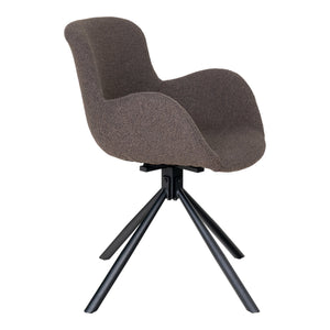 2-pk Amorim dreibar spisestol lys brun