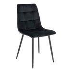 2-pk Middelfart spisestol sort