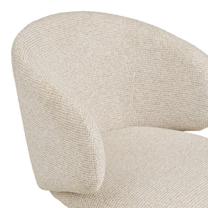 2-pk Fulham dreibar spisestol sand