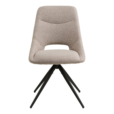 2-pk Dokka dreibar spisestol sand