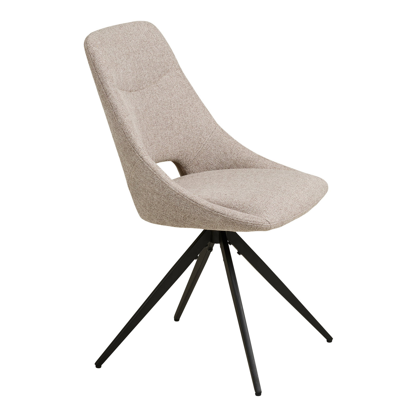 2-pk Dokka dreibar spisestol sand
