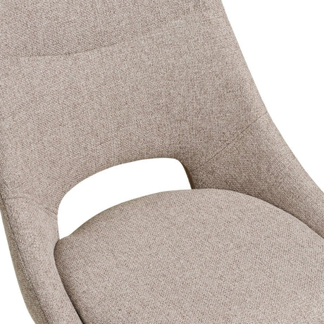 2-pk Dokka dreibar spisestol sand