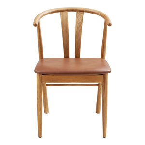 2-pk Artenara spisestol natur/brun
