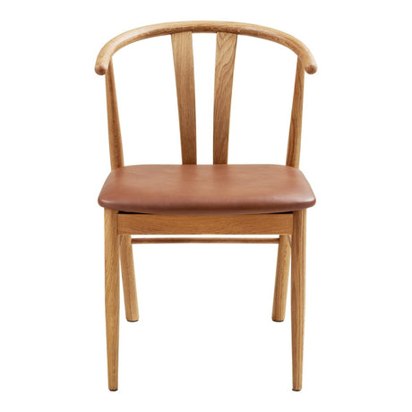 2-pk Artenara spisestol natur/brun