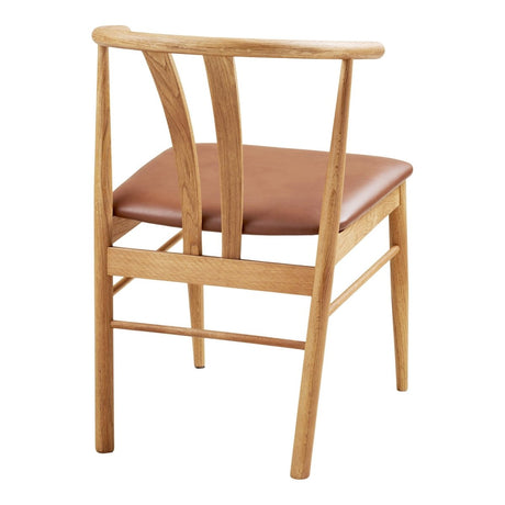 2-pk Artenara spisestol natur/brun