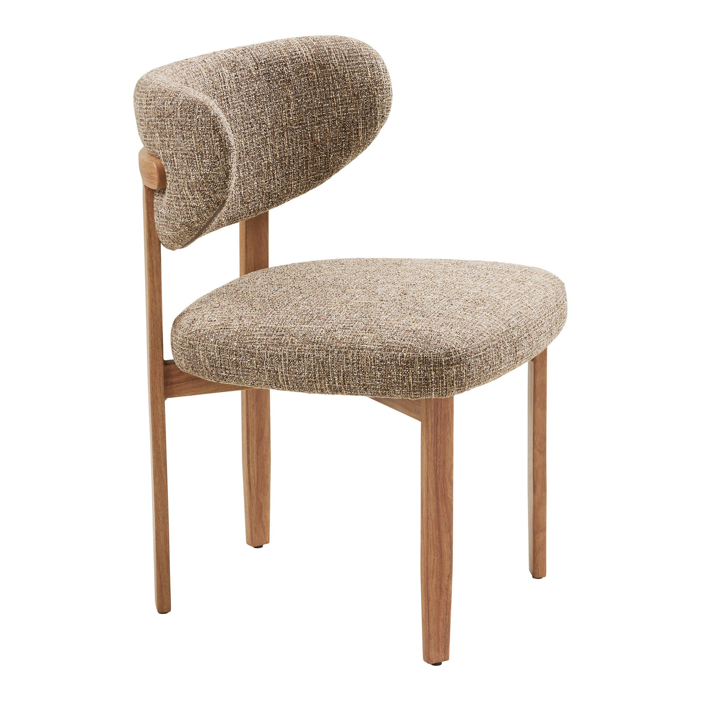 2-pk Recco spisestol eikefarget