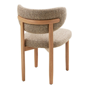 2-pk Recco spisestol eikefarget