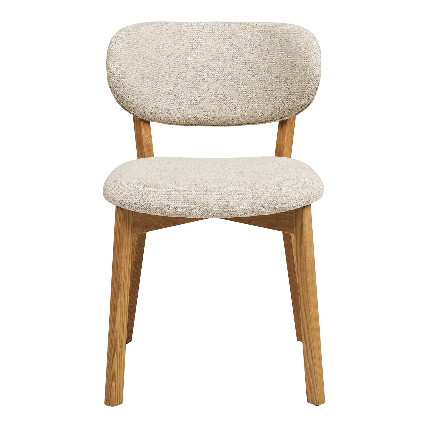 2-pk Dunkirk spisestol natur/beige