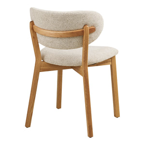 2-pk Dunkirk spisestol natur/beige