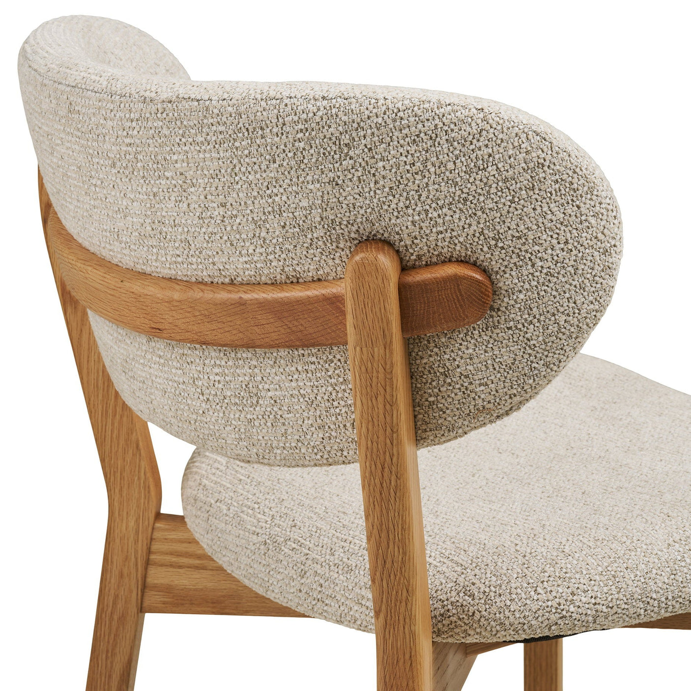 2-pk Dunkirk spisestol natur/beige