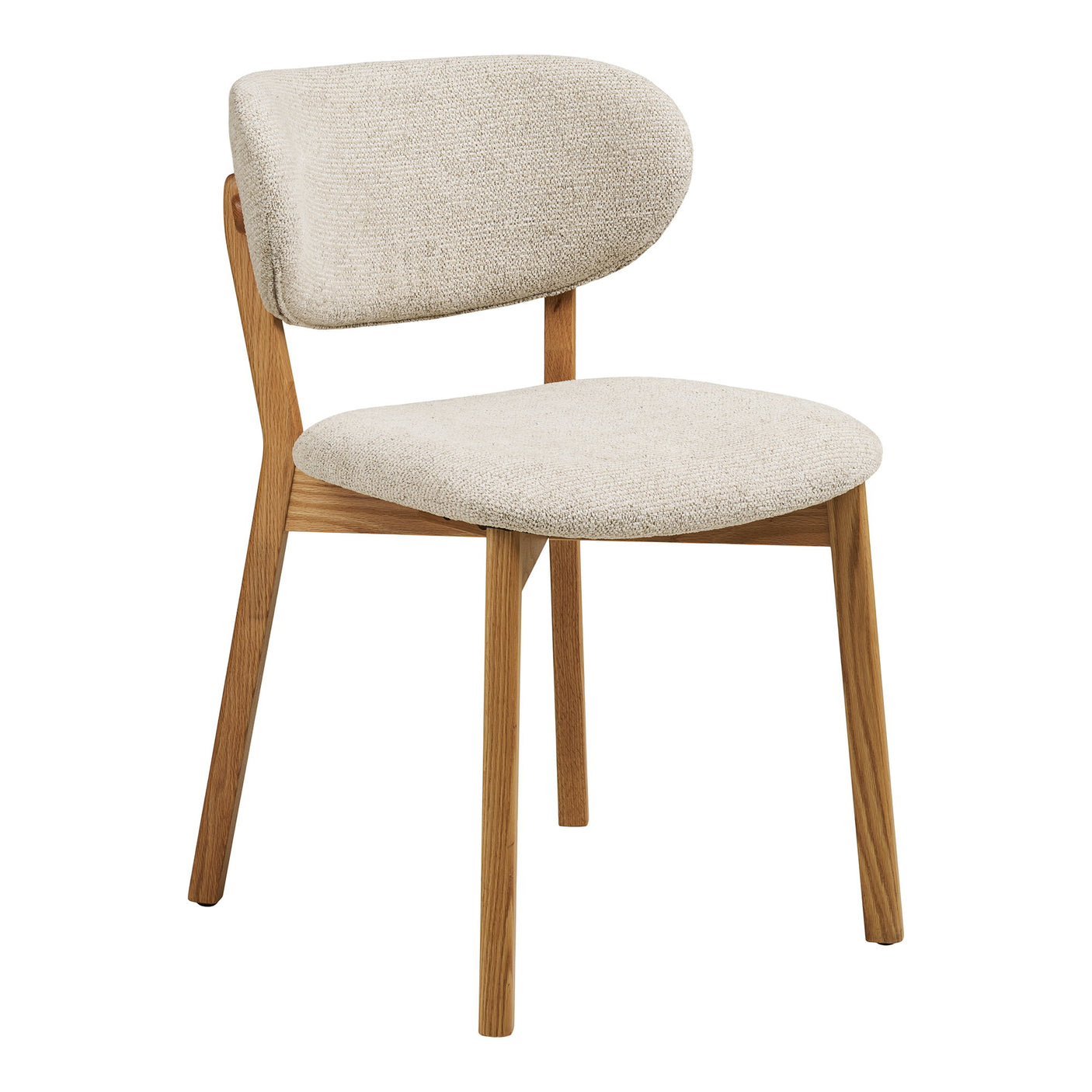 2-pk Dunkirk spisestol natur/beige