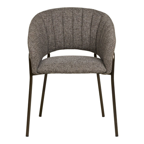2-pk Costa spisestol mørk grå