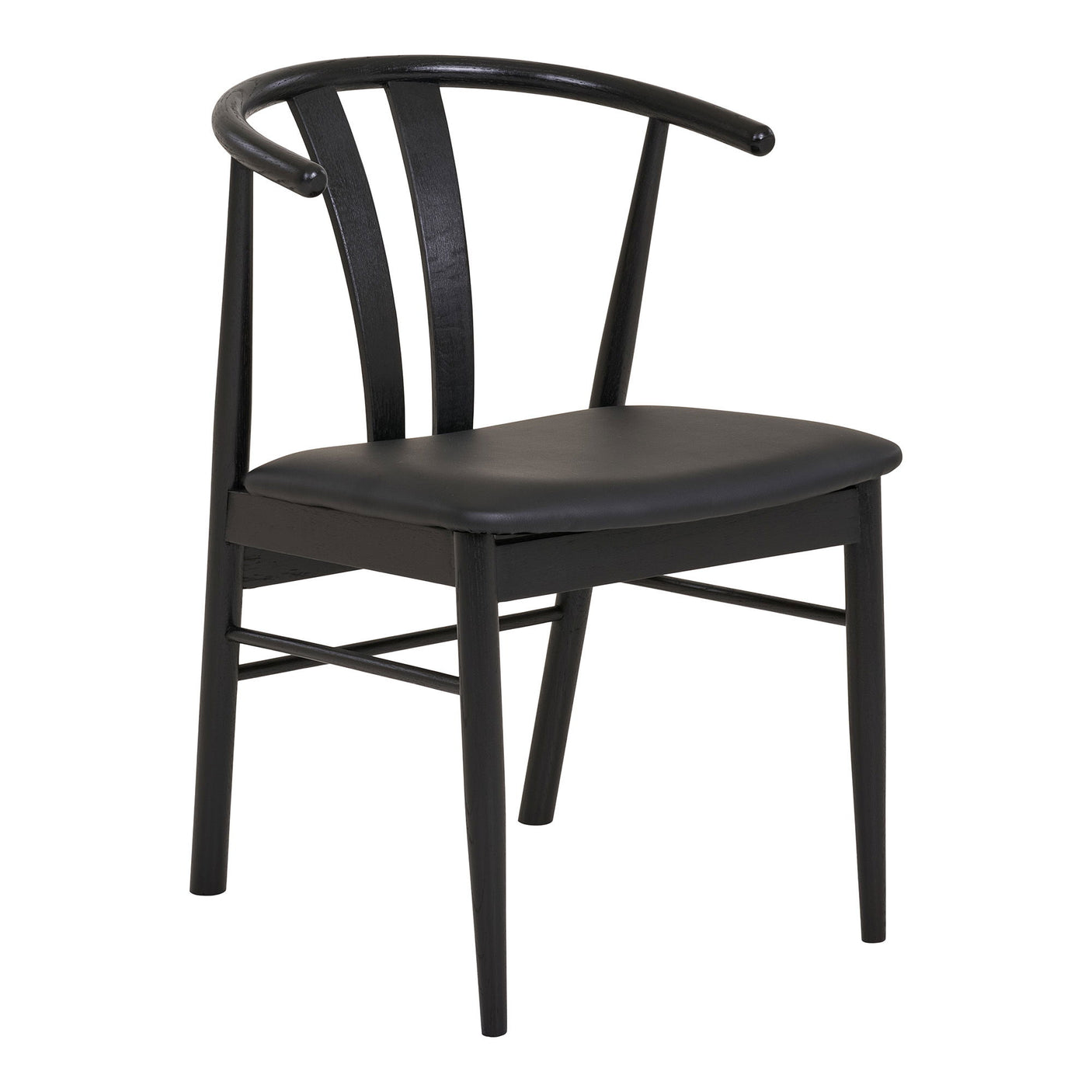2-pk House Nordic Artenara spisestol sort