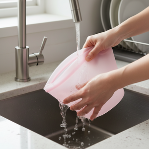 3-pk Gjenbrukbare oppbevaringsposer til mat