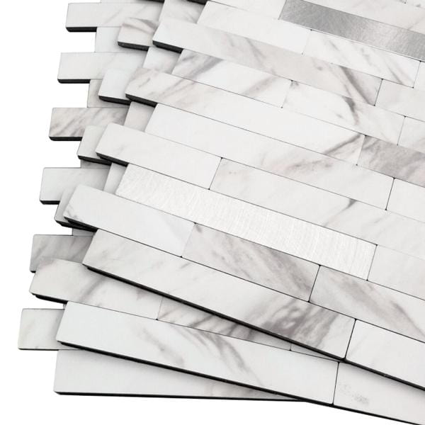 Vareprøve: Stein Marmor selvklebende veggfliser