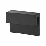Självhäftande tannkremholder svart 9 x 6 cm