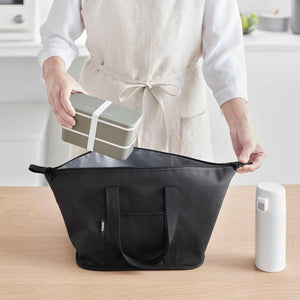 Kjølebag sort 51 x 18 cm - Lindas Dekor