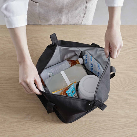 Kjølebag sort 51 x 18 cm - Lindas Dekor