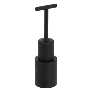 Vegglampe Pilia metall og ravglass 10 cm, bryteren