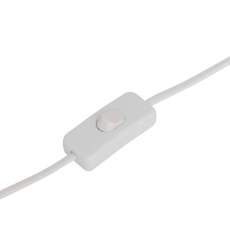 Bordlampe Frida olivengrønn 47 cm, ledningen med bryter