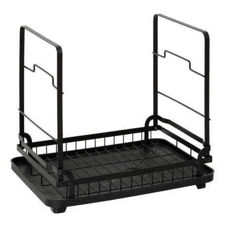 Oppvaskstativ Black Edition 2 etasjer sort 49,5 cm, stativet uten brett