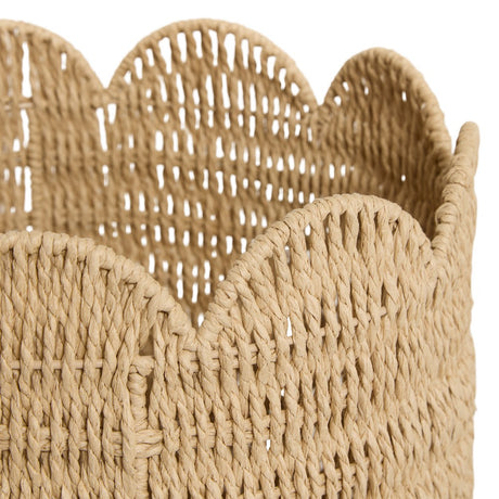 Beige Cyrielle-kurver satt inni hverandre