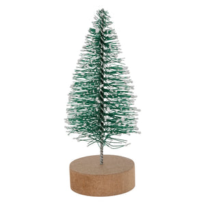 10-pk tilbehør til rampenisse i furu opptil 17,5 cm, lite juletre