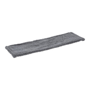 Teleskopmopp med mikrofiber og skaft i stål, mikrofiberduken