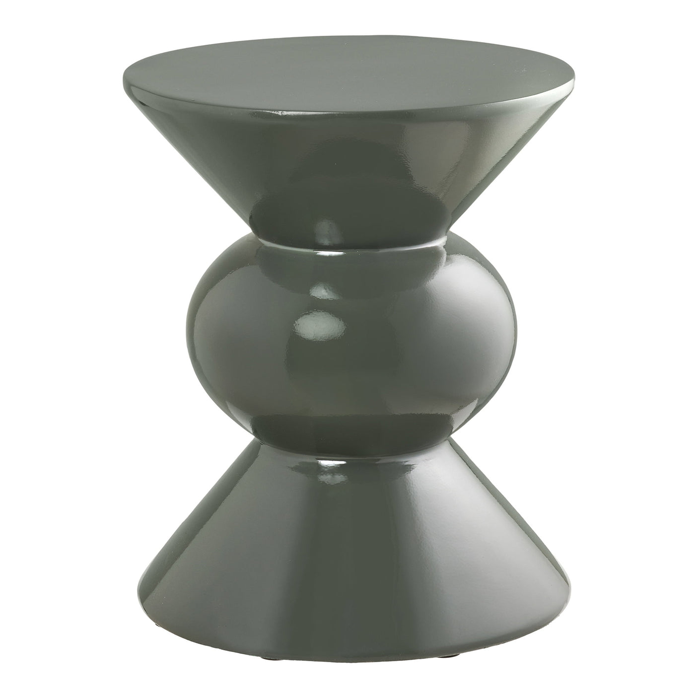 Rosolina sidebord fiberglass grønn ø34 cm