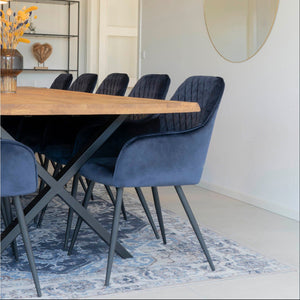 Spisebord 300x100 cm natur eikefiner - Toulon House Nordic oversikt