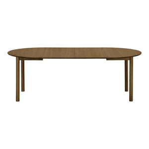 Bundaberg uttrekkbart spisebord eikefinér røkt 120-220 cm - bilde 2