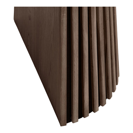 Osaka spisebord smoked oak veneer, uttrekkbart 120-240 cm