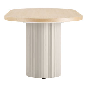 Solva spisebord ask sand natur 220 cm