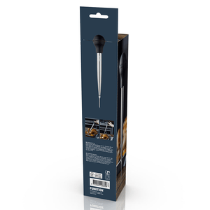 Stekepipette stål 32 cm - Lindas Dekor