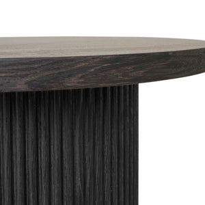 "Kvadratisk foto av Boavista ovalt spisebord mørk brun"
