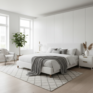 Snow white supermatt kontaktplast