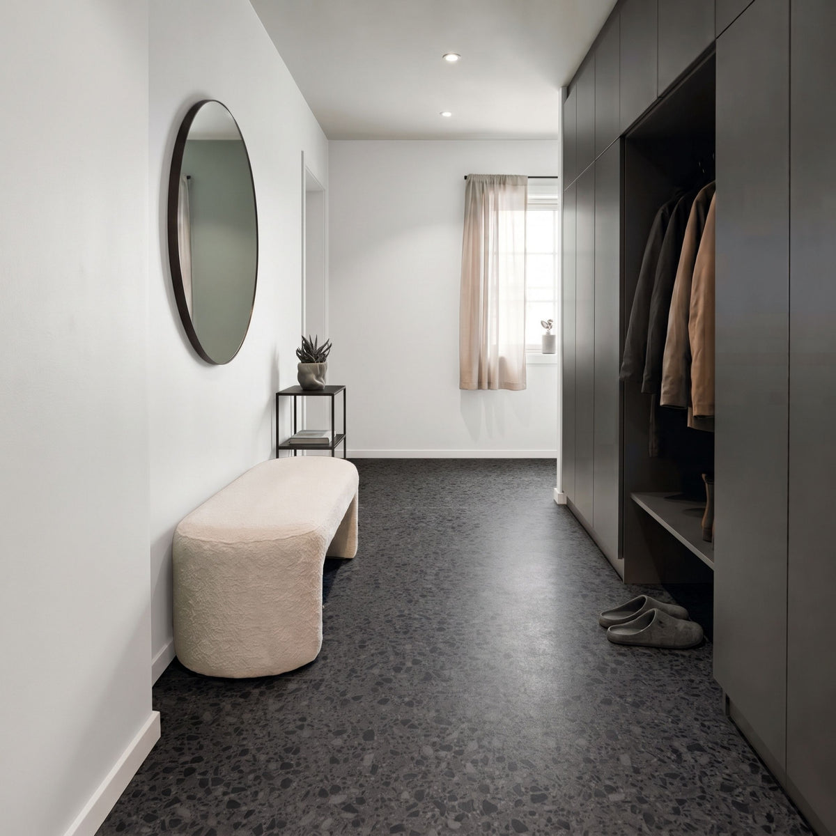 8-pk Venezia terrazzo selvklebende fliser - Lindas Dekor Fliser