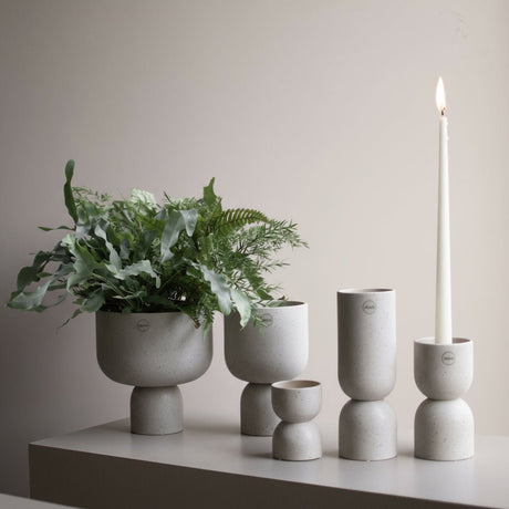 DBKD Post potte beige liten - Lindas Dekor