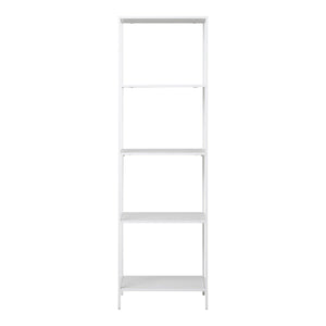 Vita bokhylle 5 hyller hvit 51 x 36 x 170 cm - Lindas Dekor Bokhylle