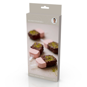 Emballasje til ispinneform silikon 4 stk