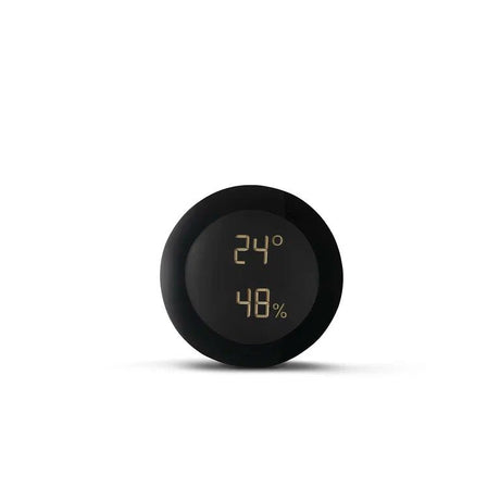 Jacob Jensen sensor for klimastasjon i sort aluminium