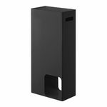 Toalettpapirstativ sort 48 x 28 x 12 cm