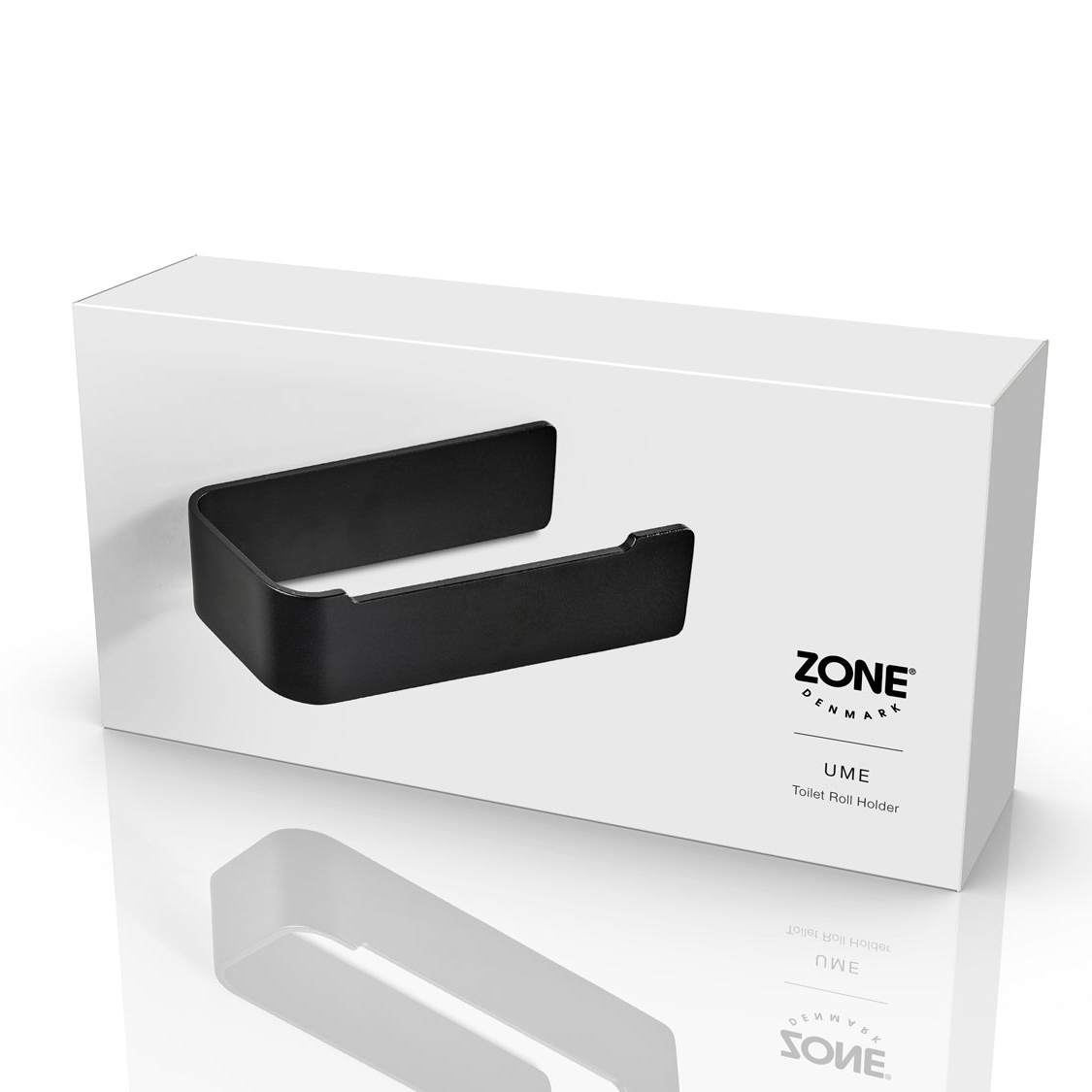 Toalettrullholder Ume Black 16 cm