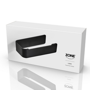 Toalettrullholder Ume Black 16 cm