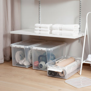 Stor oppbevaringskasse med hjul til sportsutstyr