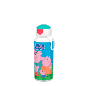Peppa gris Pop Up Drikkeflaske 400 ml - Lindas Dekor