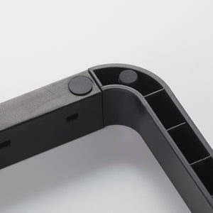 Oppbevaringsløsning til lokk og brett for kjøkkenet