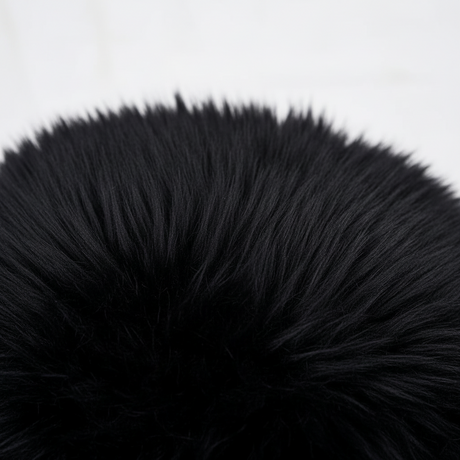 Sitteunderlag sort ø35 cm